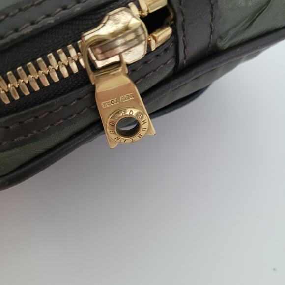 Hunting World Vintage Green Mini Belt Wallet Card Holder Pouch Case Small Zip - Picture 4 of 9